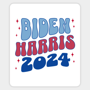 Biden Harris 2024 Cute Aesthetic Back Print Sticker